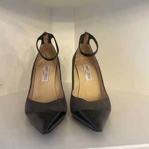 Jimmy Choo - Grey and Black heels